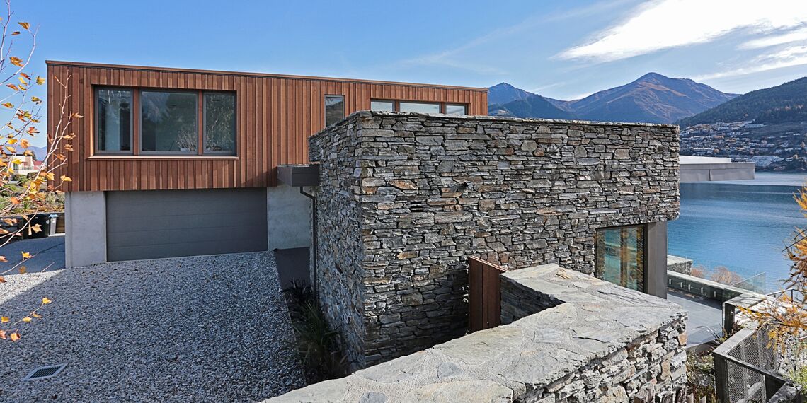 ConceptFolding 77 Puertas correderas y plegables y ConceptSystem 77 Ventanas - House Lake Wakatipu House situado en Otago, Nueva Zelanda